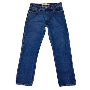 Levi's‎ 505 Jeans Mens Regular Fit Denim Blue Size 34x30 (32x32.5 Measured)